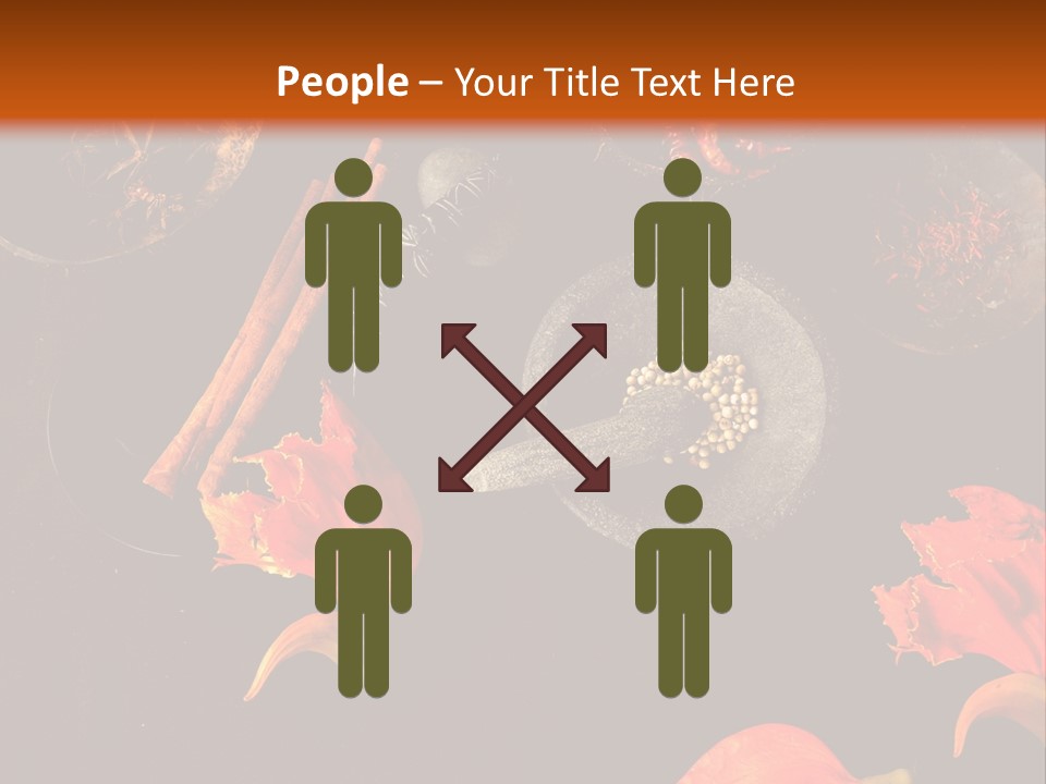 Flower Chilli Asia PowerPoint Template