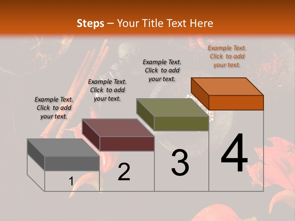 Flower Chilli Asia PowerPoint Template