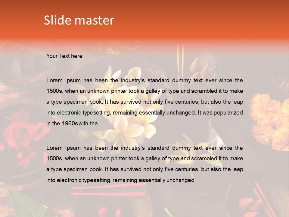 Incense Asian Religion PowerPoint Template