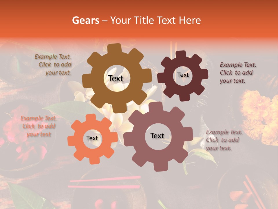 Incense Asian Religion PowerPoint Template