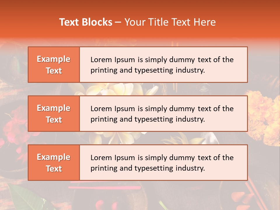 Incense Asian Religion PowerPoint Template