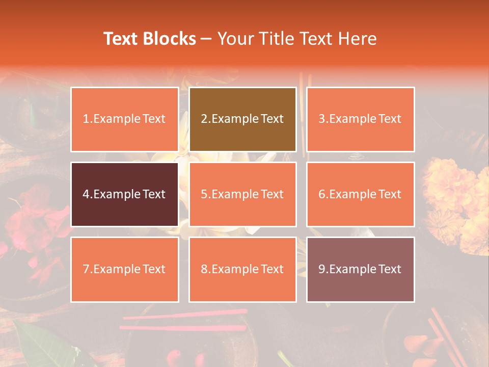 Incense Asian Religion PowerPoint Template