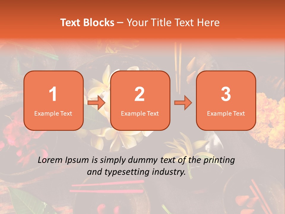 Incense Asian Religion PowerPoint Template