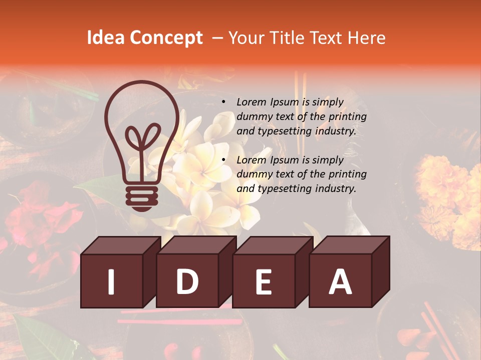 Incense Asian Religion PowerPoint Template