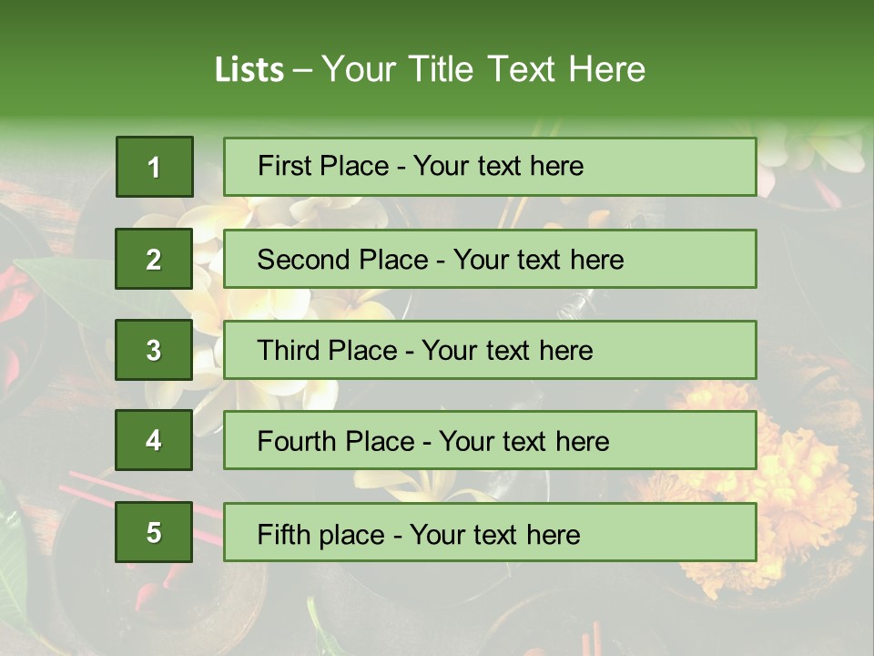 Cloth Aroma Indonesia PowerPoint Template