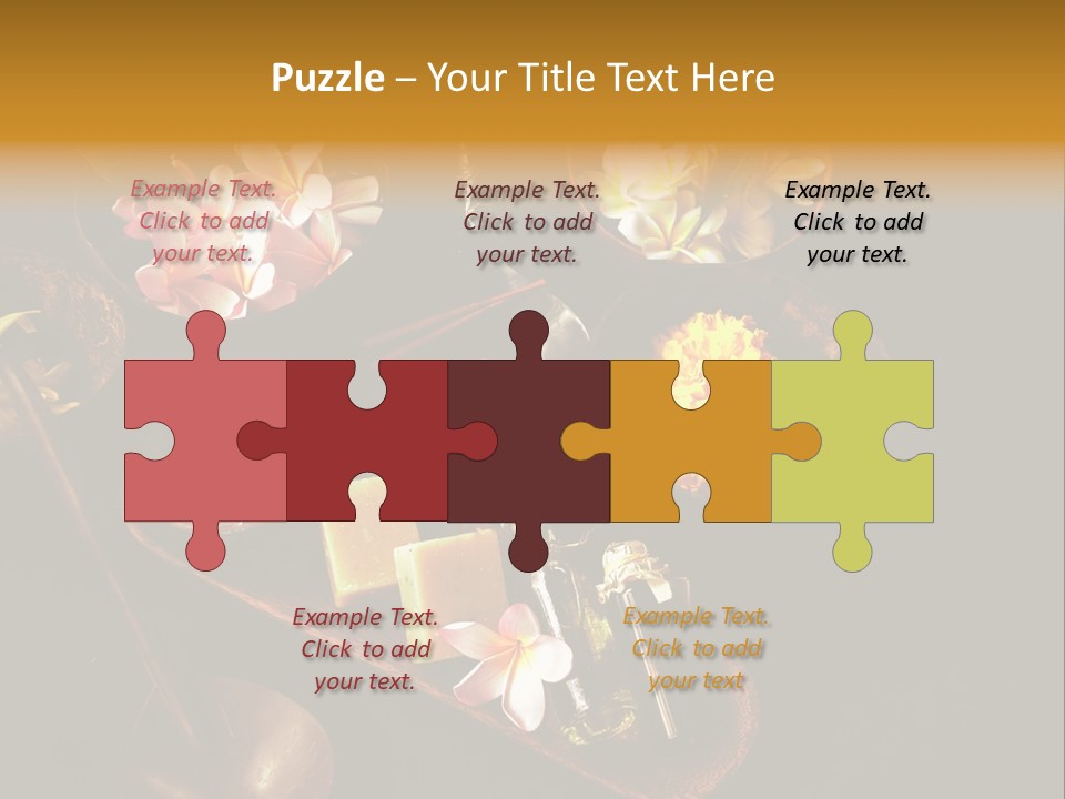 Fragrance Essential Oil Bali PowerPoint Template