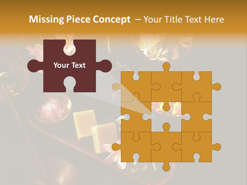 Fragrance Essential Oil Bali PowerPoint Template