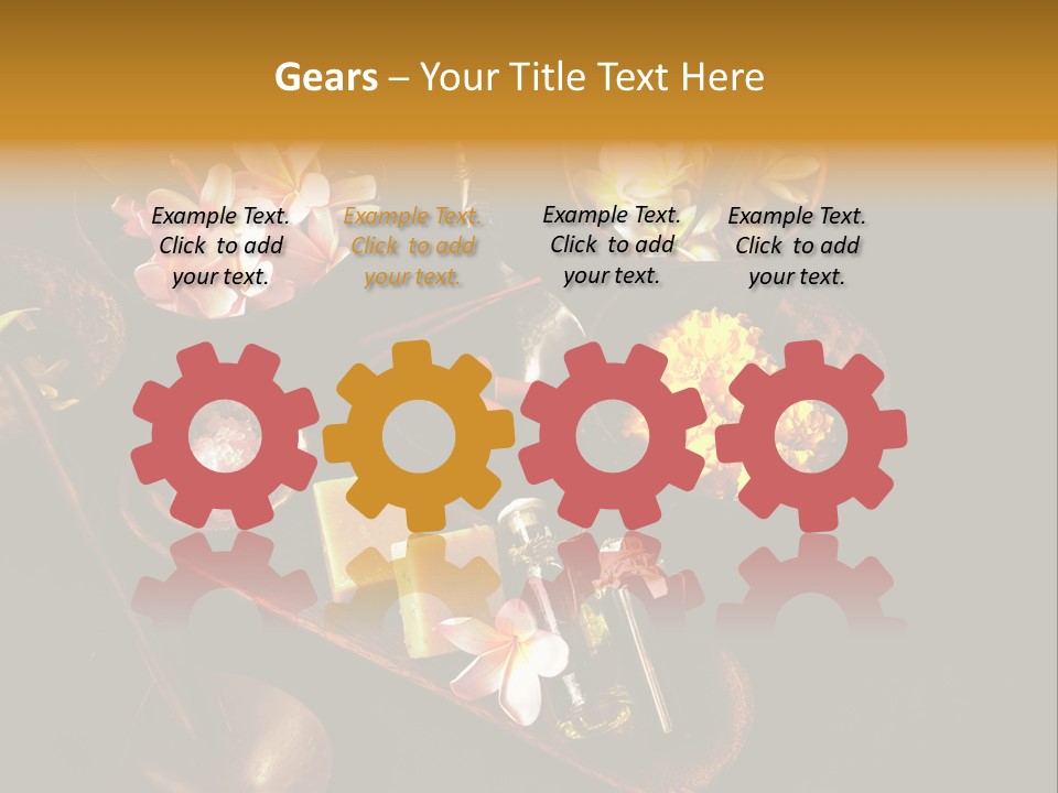 Fragrance Essential Oil Bali PowerPoint Template