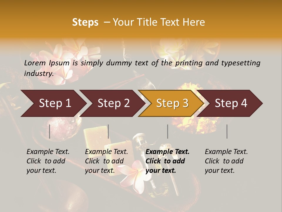 Fragrance Essential Oil Bali PowerPoint Template