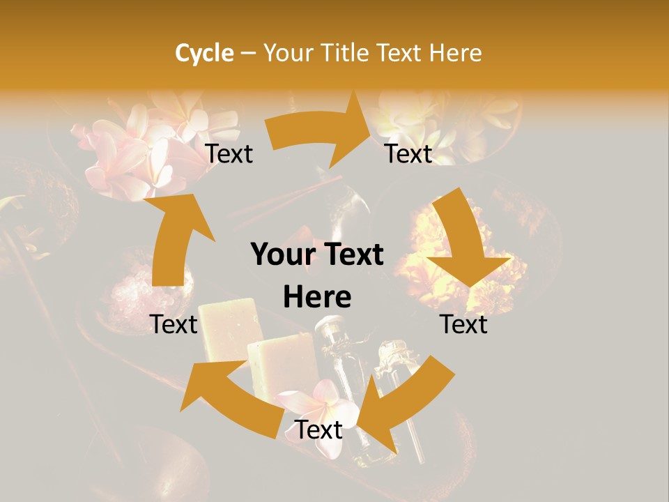 Fragrance Essential Oil Bali PowerPoint Template