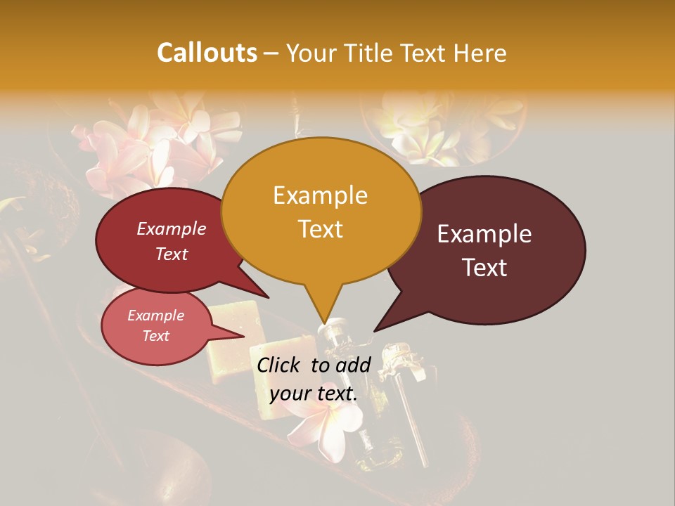 Fragrance Essential Oil Bali PowerPoint Template