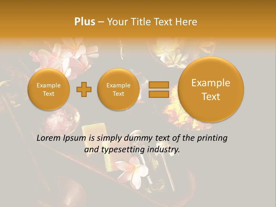 Fragrance Essential Oil Bali PowerPoint Template