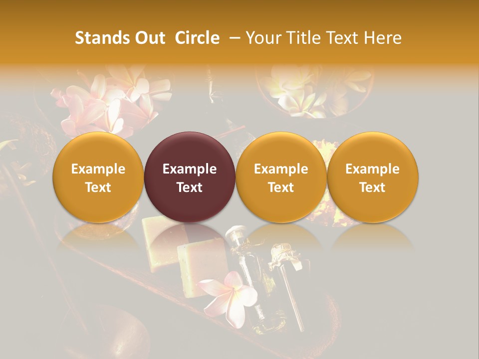 Fragrance Essential Oil Bali PowerPoint Template