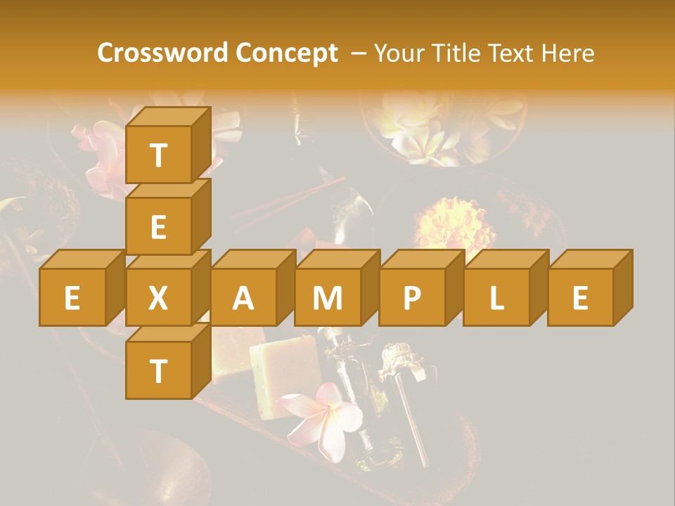 Fragrance Essential Oil Bali PowerPoint Template