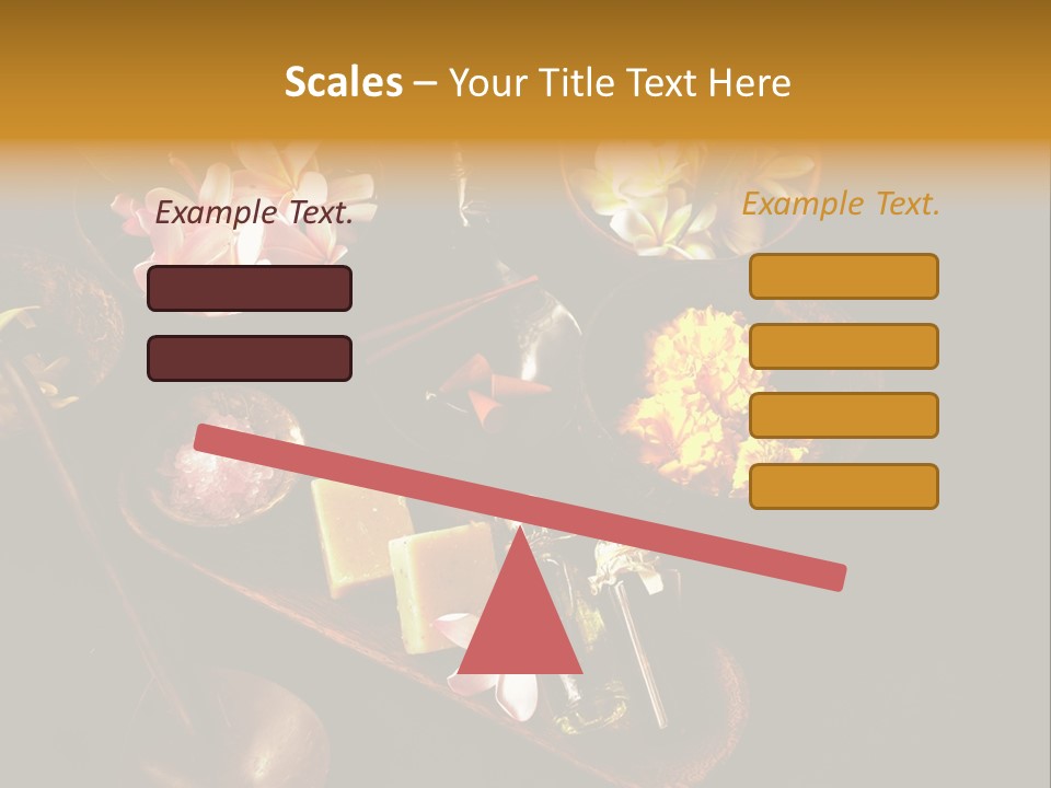 Fragrance Essential Oil Bali PowerPoint Template