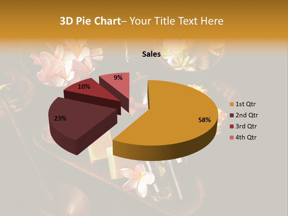 Fragrance Essential Oil Bali PowerPoint Template