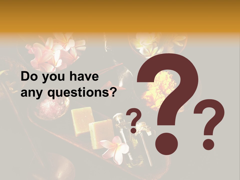 Fragrance Essential Oil Bali PowerPoint Template