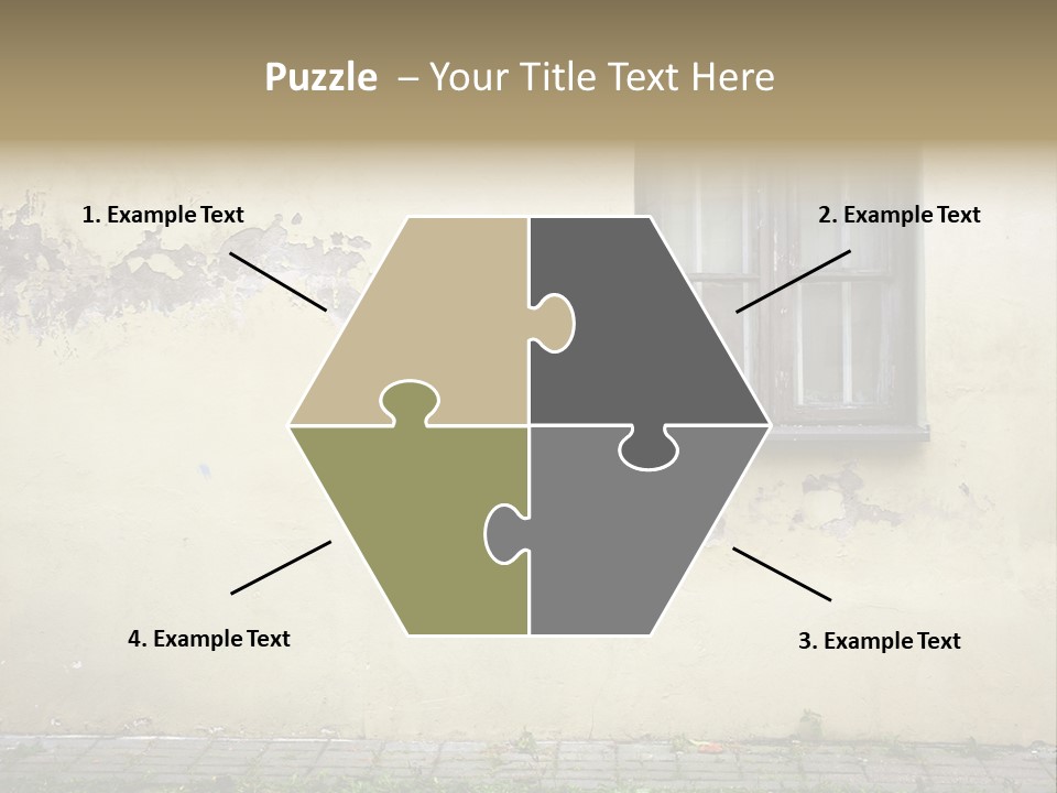 Ruined Damaged Rough PowerPoint Template