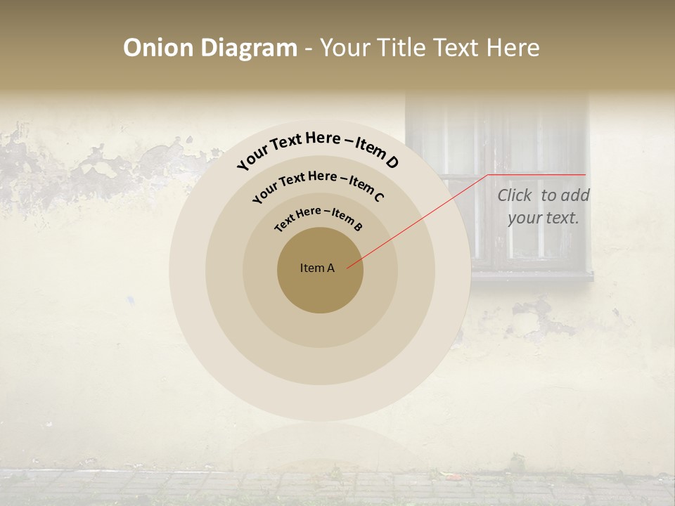 Ruined Damaged Rough PowerPoint Template
