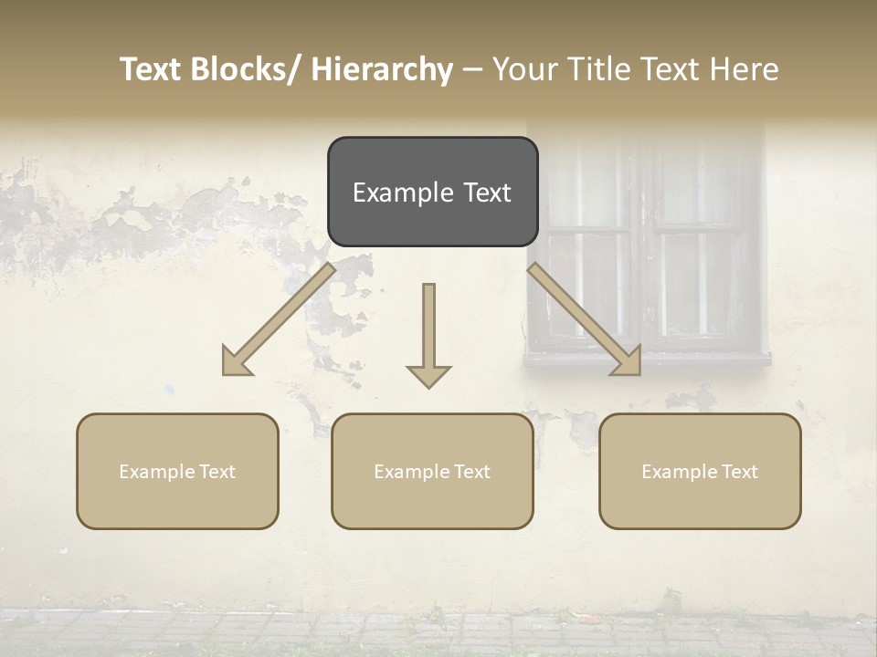 Ruined Damaged Rough PowerPoint Template