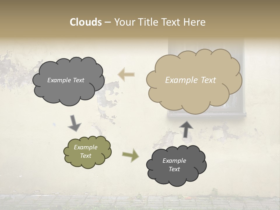 Ruined Damaged Rough PowerPoint Template