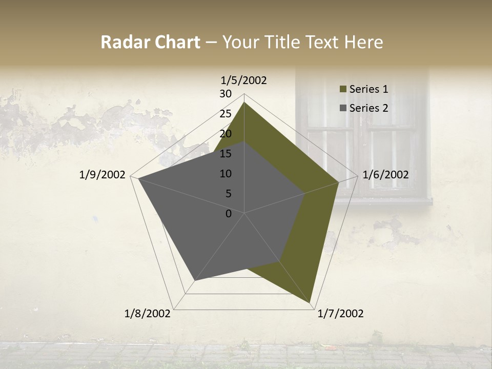 Ruined Damaged Rough PowerPoint Template