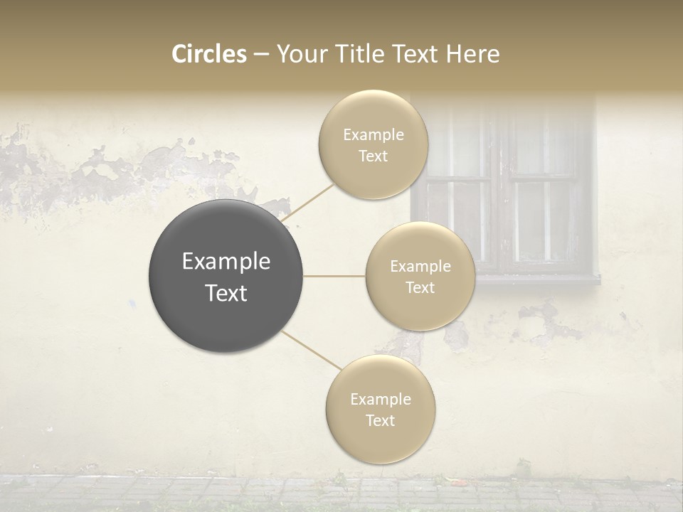 Ruined Damaged Rough PowerPoint Template