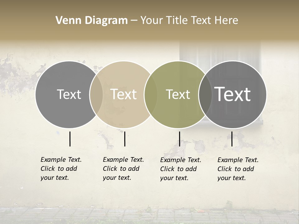 Ruined Damaged Rough PowerPoint Template