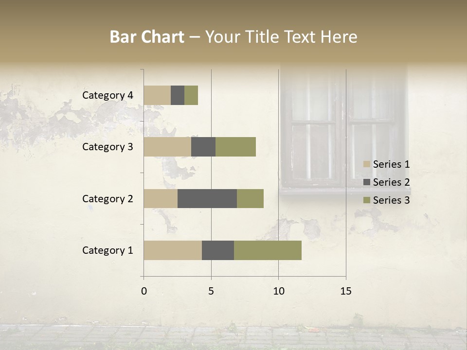 Ruined Damaged Rough PowerPoint Template
