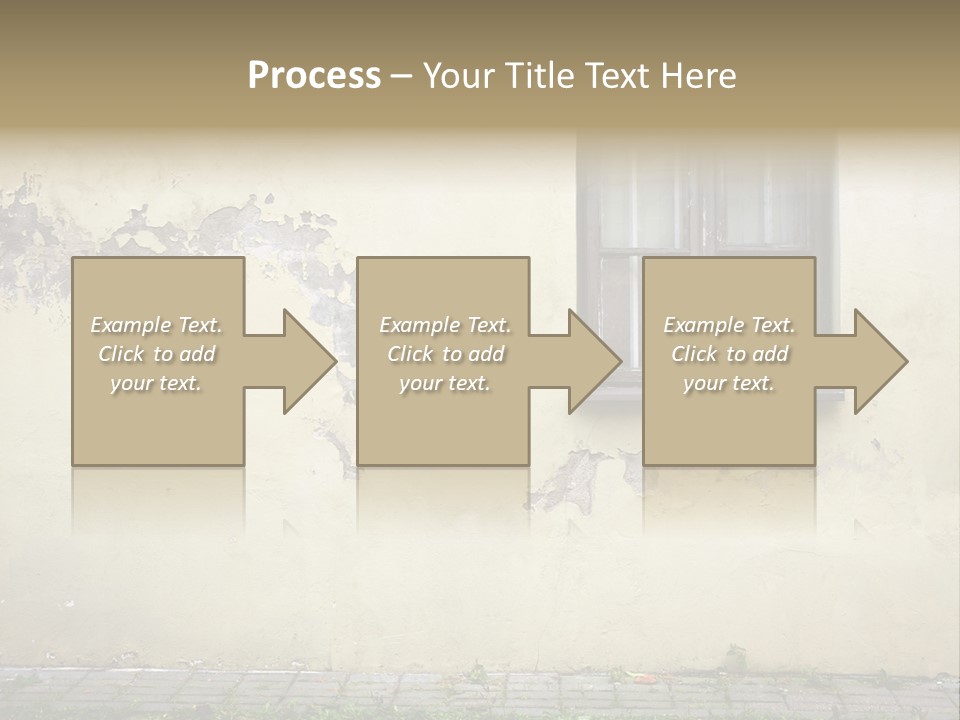Ruined Damaged Rough PowerPoint Template