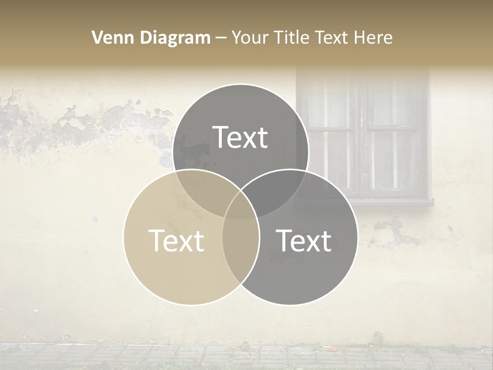 Ruined Damaged Rough PowerPoint Template