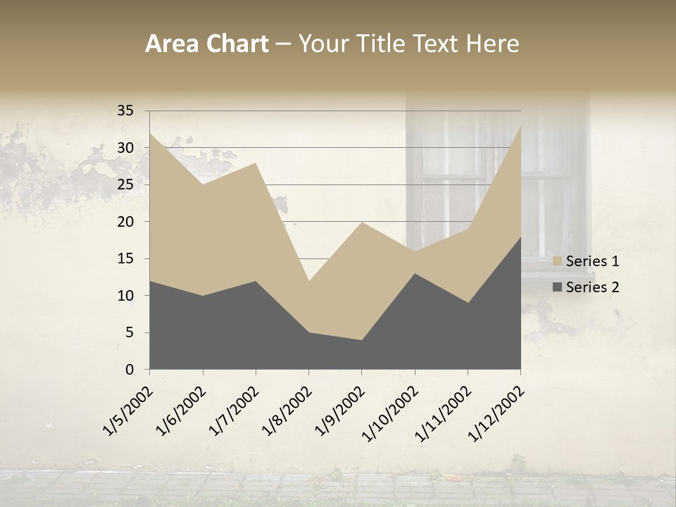 Ruined Damaged Rough PowerPoint Template