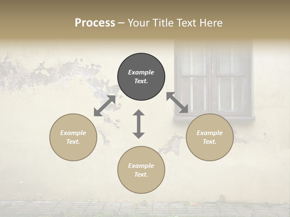 Ruined Damaged Rough PowerPoint Template