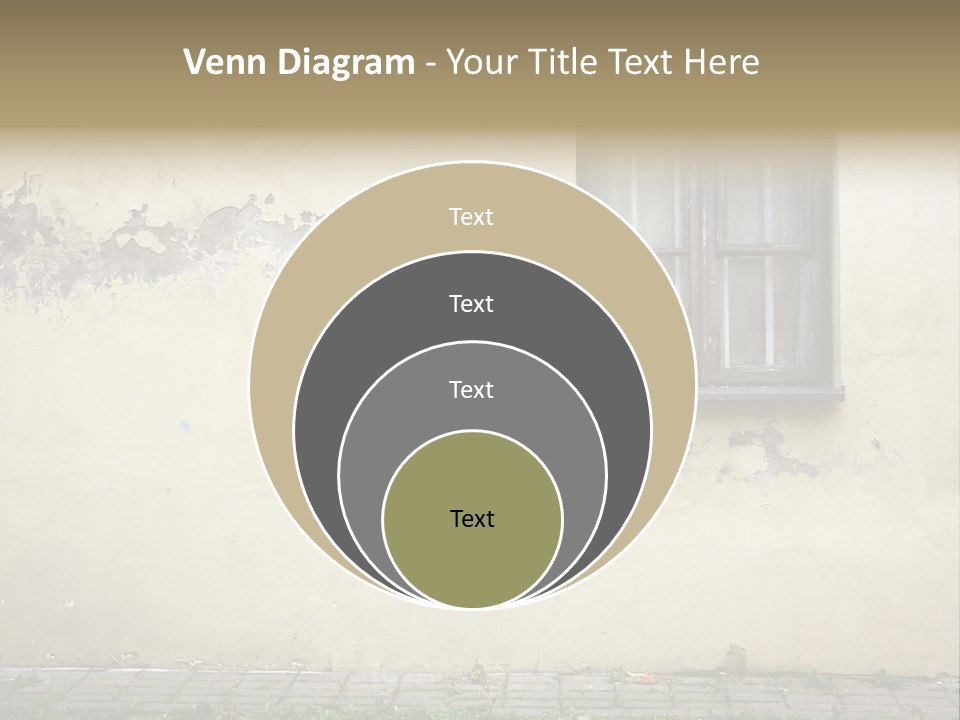 Ruined Damaged Rough PowerPoint Template