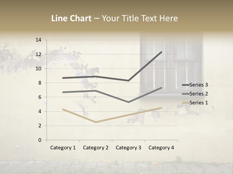Ruined Damaged Rough PowerPoint Template