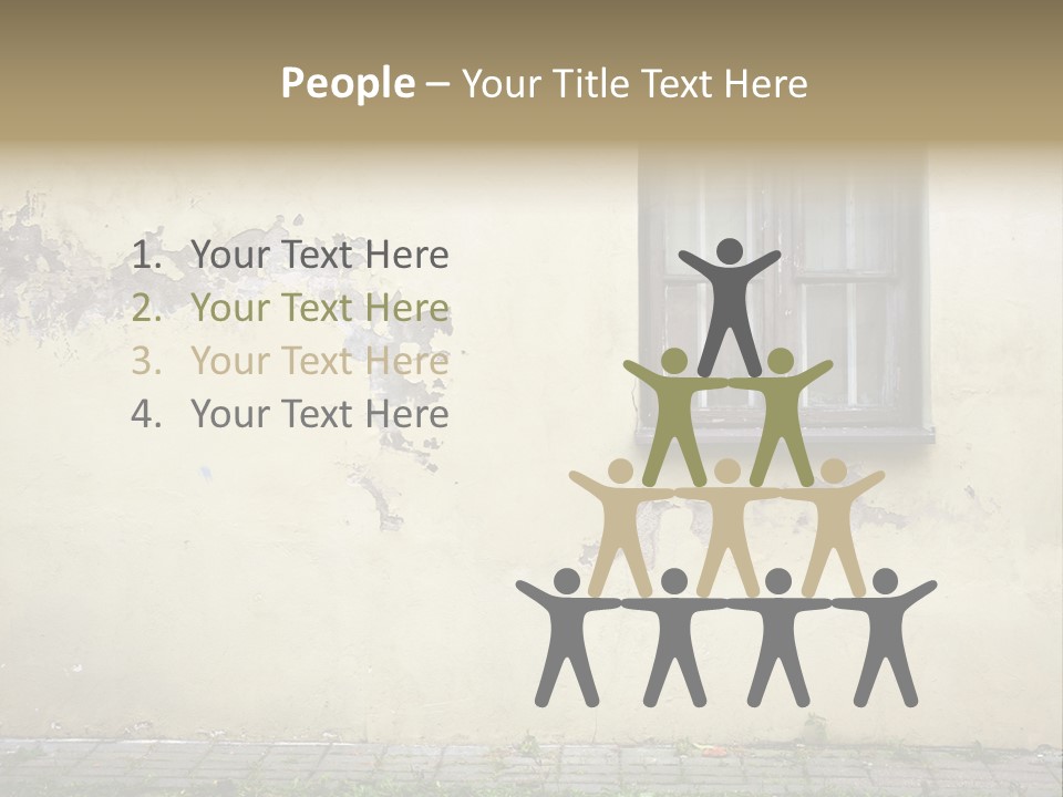 Ruined Damaged Rough PowerPoint Template