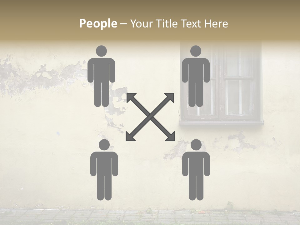 Ruined Damaged Rough PowerPoint Template