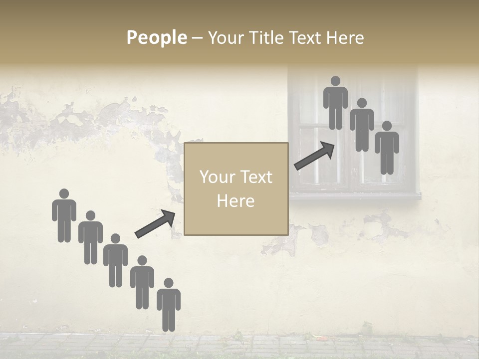 Ruined Damaged Rough PowerPoint Template