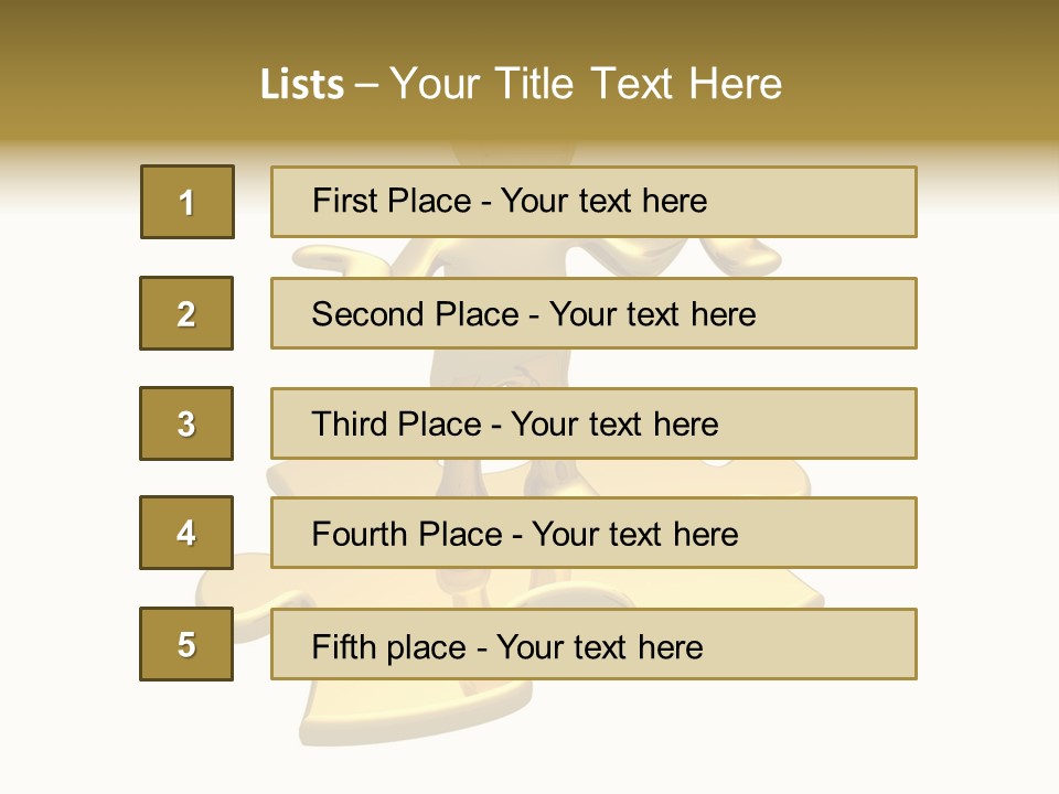 Puzzled PowerPoint Template