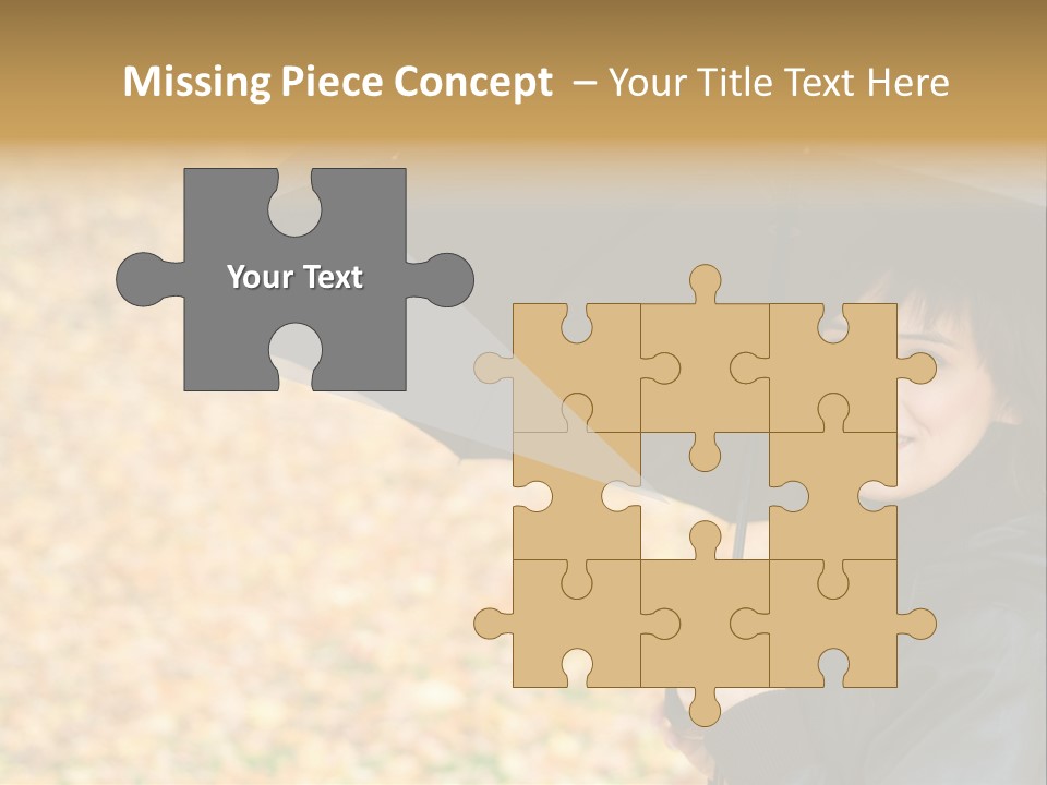 Friendly Caucasian Leaves PowerPoint Template