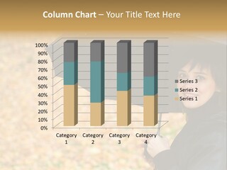 Friendly Caucasian Leaves PowerPoint Template