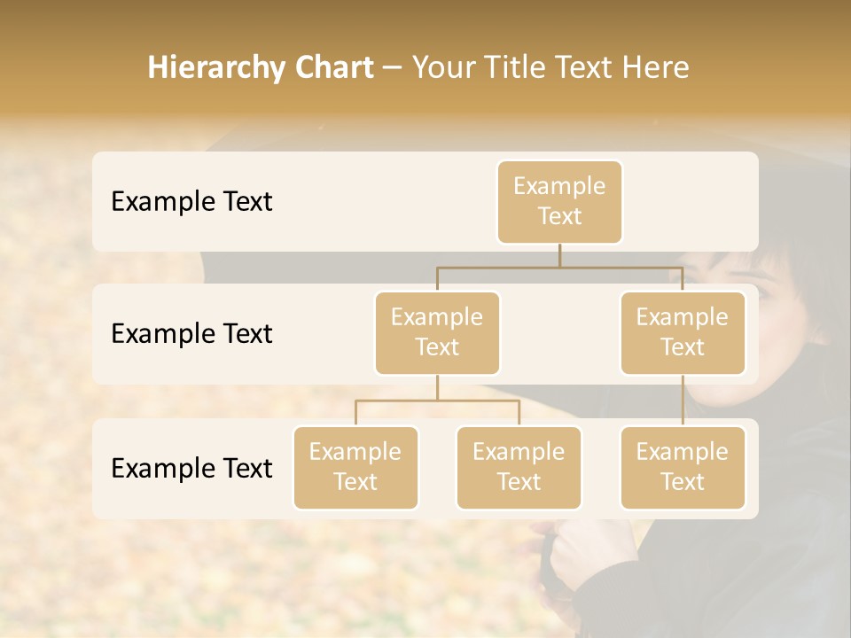 Friendly Caucasian Leaves PowerPoint Template