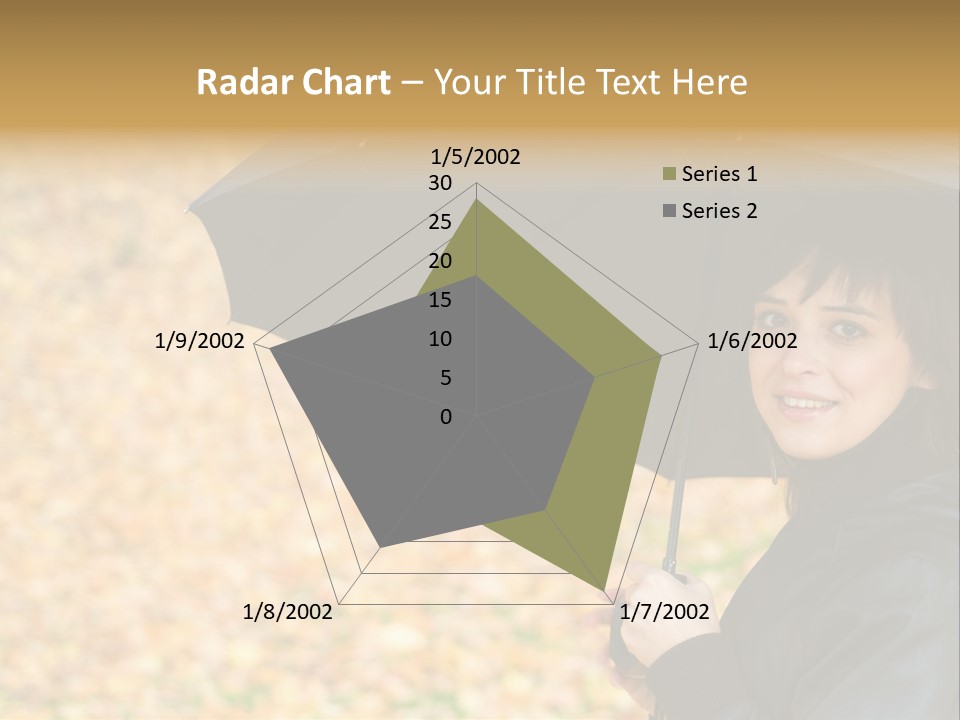 Friendly Caucasian Leaves PowerPoint Template