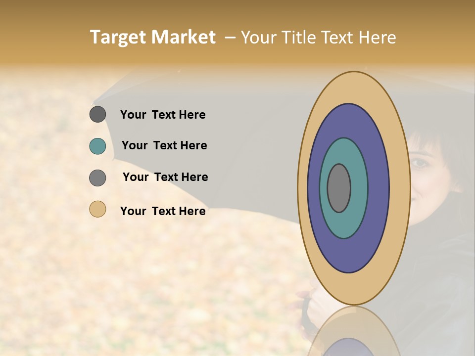 Friendly Caucasian Leaves PowerPoint Template