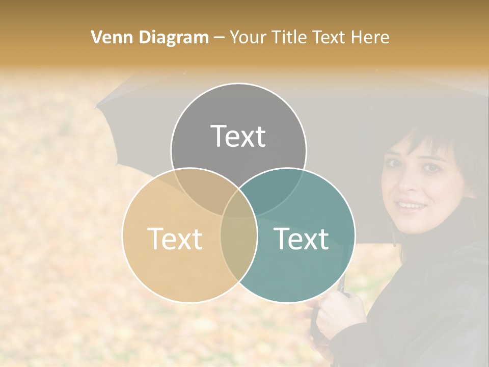 Friendly Caucasian Leaves PowerPoint Template