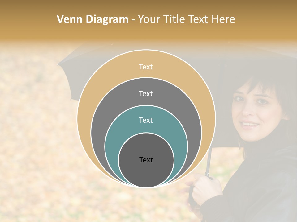 Friendly Caucasian Leaves PowerPoint Template