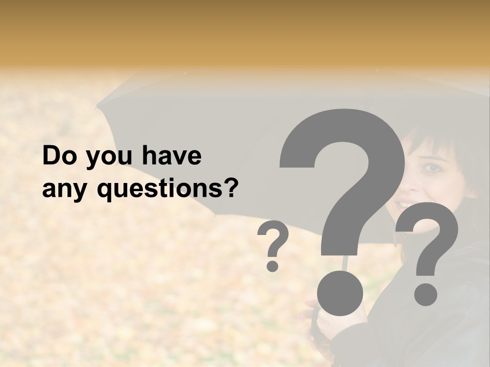 Friendly Caucasian Leaves PowerPoint Template