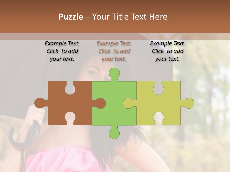 Model Pink Attractive PowerPoint Template