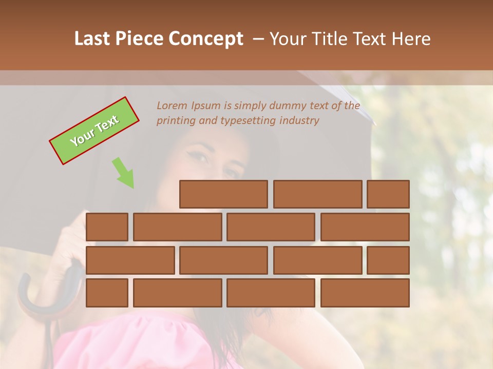 Model Pink Attractive PowerPoint Template