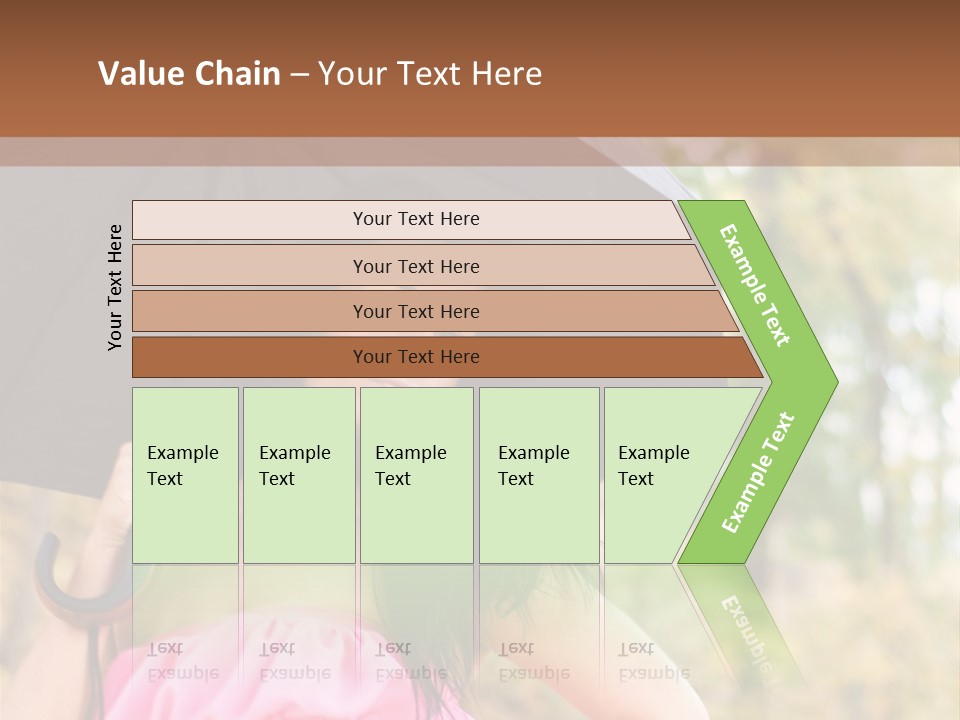 Model Pink Attractive PowerPoint Template